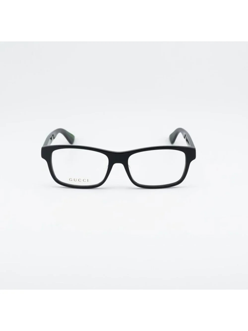 Gucci GG0006OAN 002 Eyeglasses Black 55mm Rectangle Frame